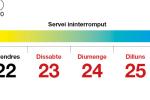 Horari del servei de metro durant la Mercè 2023 / Imatge: TMB