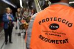 Vigilants de Seguretat de Metro. /Foto: Pep Herrero (TMB)