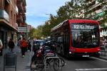 Presentació de la línia X2 a la plaça Pau Casals del Prat de Llobregat. /Foto: Pep Herrero (TMB)