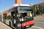 El nou bus d'hidrogen articulat. /Foto: M. A. Cuartero (TMB)