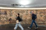 Imatge mural rotonda del transport / Foto: Pep Herrero (TMB)