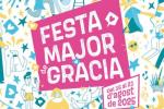 Cartell de les Festes de Gràcia 2025 / Il·lustradora: Manuela Serrat