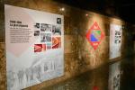 Exposició a l'andana de l'estació 'fantasma' de Gaudí que es podrà veure els dies de portes obertes amb motiu del Centenari de metro / Foto: Miguel Ángel Cuartero (TMB)