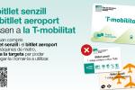 Visual de la campanta del bitllet senzill i el bitllet aeroport / Imatge: TMB