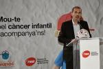 El conseller delegat de TMB, Xavier Flores, durant la presentació de la campanya 'Mou-te pel càncer infantil i acompanya'ns' de TMB / Foto: Miguel Ángel Cuartero (TMB)