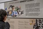 Exposició fotogràfica en memòria d'Ernest Lluch / Foto:  M. A. Cuartero (TMB)