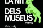 Cartell de La Nit dels Museus 2026 / Imatge: web oficial