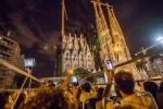 La Sagrada Família al Barcelona Night Tour. /Foto: TMB