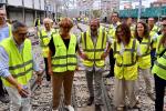 Aquest estiu s'ha fet una actuació important per millorar el tram de via entre Mercat Nou i Santa Eulàlia i també s'ha renovat el taller e l'L1 / Foto: Pep Herrero (TMB)