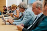 El grup impulsor del Museu del Transport Públic es posa en marxa / Foto: Ajuntament de Barcelona