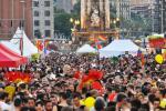 Ambient a l'avinguda Maria Cristina la passada edició del Pride Barcelona / Foto: Pride Barcelona 