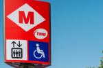 Banderola d'una estació de metro / Foto: TMB