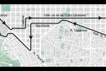 Circuit de la Cursa de la Dona de Barcelona 2018 / Imatge: TMB