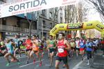 Els atletes en un moment de la cursa, la passada edició / Foto: Web Cursa Sant Antoni (Jordi López)