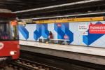 L'estació de metro de Besòs Mar després de la remodelació / Foto: Pep Herrero (TMB)