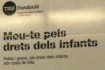 Cartell "Mou-te pels drets dels infants"