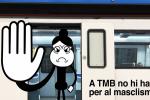 Fotograma del nou espot corporatiu de TMB contra la violència masclista al transport públic / Imatge: TMB