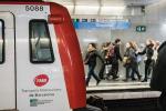 Un tren a l'estació de metro de Diagonal de la línia 5 / Foto: Pep Herrero (TMB)