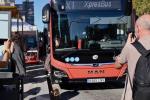 Un dels vehicles de prova de la futura línia X1 XPRESBus / Foto: Pep Herrero (TMB)