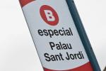 Servei especial de bus al Palau Sant Jordi