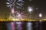 La revetlla de Sant Joan a la platja de la Nova Icària / Foto: Ajuntament de Barcelona