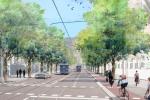 Imatge virtual del disseny de l’avinguda Tibidabo / Foto: Ajuntament de Barcelona