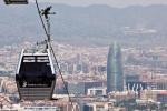 El telefèric de Montjuïc ofereix unes vistes úniques de la ciutat / Foto: Pep Herrero (TMB)