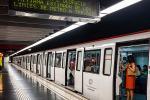 L'estació de metro d'Universitat durant l'estat d'alarma / Foto: Pep Herrero (TMB)