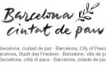 Imatge de la commemoració 'Barcelona ciutat de pau'