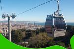 El telefèric de Montjuic, un dels serveis que es poden contractar a WeChat / Foto: TMB