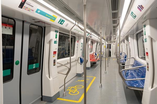 Interior de la maqueta d’un dels nous trens / Foto: Miguel Ángel Cuartero (TMB)