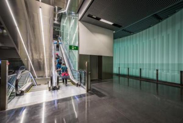 nterior del pou d'accés a l'estació de Can Tries / Gornal / Foto: Pep Herrero nterior del pou d'accés a l'estació de Can Tries / Gornal / Foto: Pep Herrero