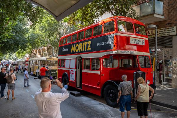 Bussos clàssics a Hospitalet. / Foto: Pep Herrero (TMB) Bussos clàssics a Hospitalet. / Foto: Pep Herrero (TMB)