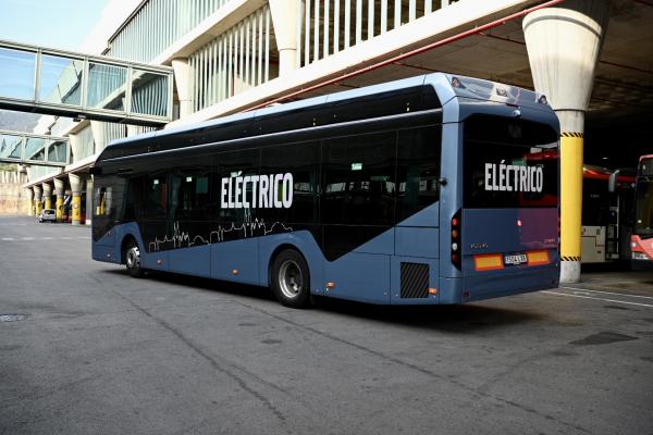Imatge del nou autobús elèctric VOLVO 7900. /Foto: M.A. CUARTERO (TMB)