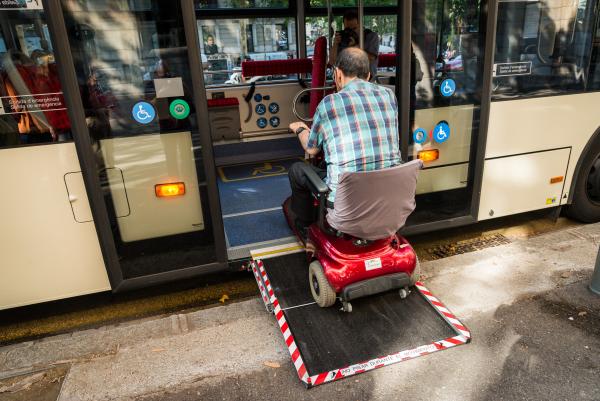 Accessibilitat als autobusos. /Foto: TMB Accessibilitat als autobusos. /Foto: TMB