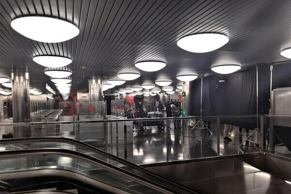 Rodatge d'un anunci per a l'empresa Visa / Foto: TMB