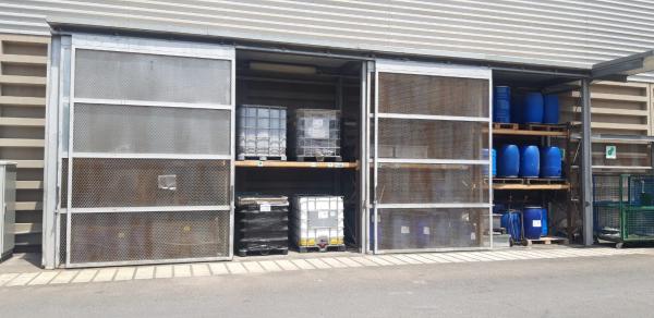 Gestió de residus a les instal·lacions de Triangle. /Foto: TMB