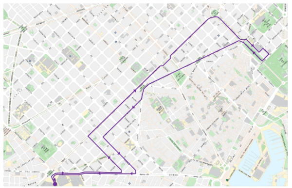 Circuit urbà de 10 K de la Cursa de la Mercè 2023 / Plànol: web Cursa de la Mercè