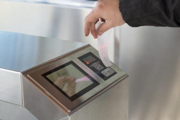 Sistema de venda i validació per codi QR del telefèric de Montjuïc.