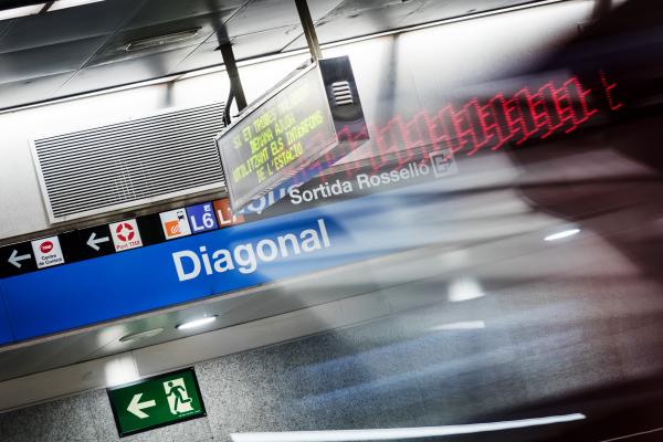L'estació de Diagonal del metro de Barcelona