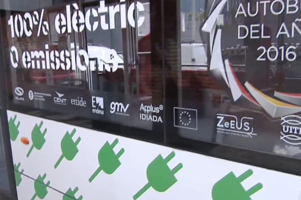 Fotograma del vídeo de TVE-Catalunya sobre mobilitat sostenible