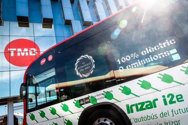 Barcelona té una de les flotes de bus més verdes d'Europa / Foto: Pep Herrero (TMB)
