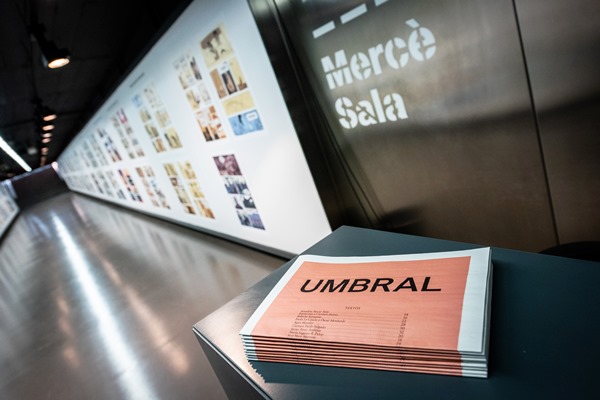 L'Espai Mercè Sala a l'estació de metro de Diagonal acull una de les 13 intervencions del projecte 'Umbral' / Foto: Pep Herrero (TMB)
