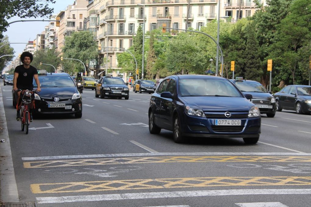 El trànsit, una de les principals fonts de contaminació a les ciutats / Foto: Ajuntament de Barcelona